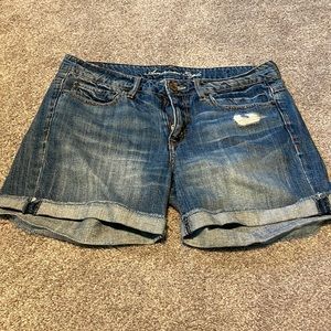 American eagle jean shorts